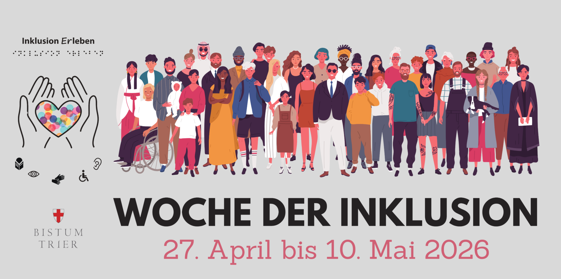 Woche der Inklusion: 27. April bis 10. Mai 2026