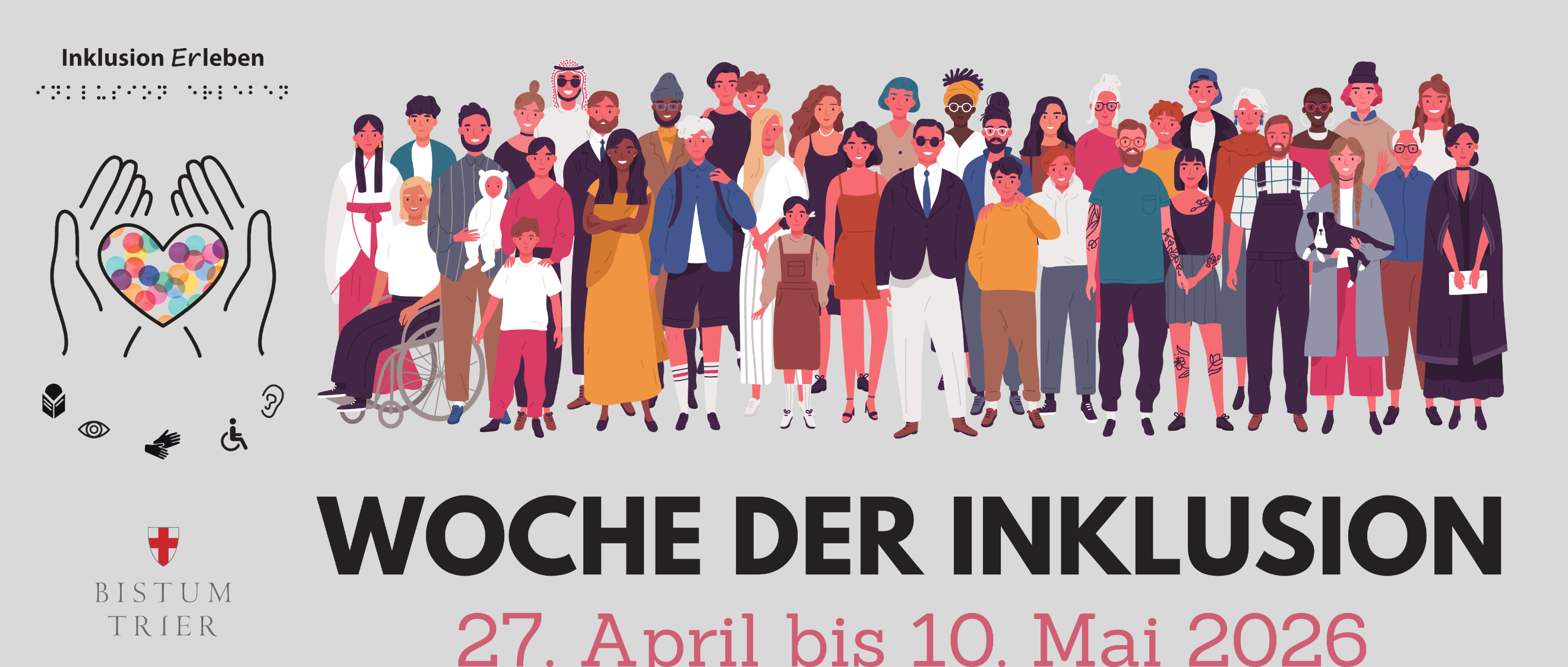 Woche der Inklusion: 27. April bis 10. Mai 2026