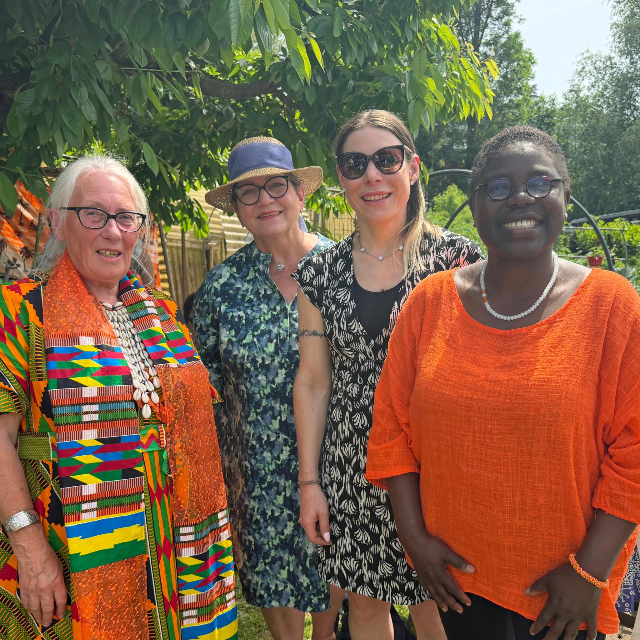 Organisatorinnen des Blind Gardening