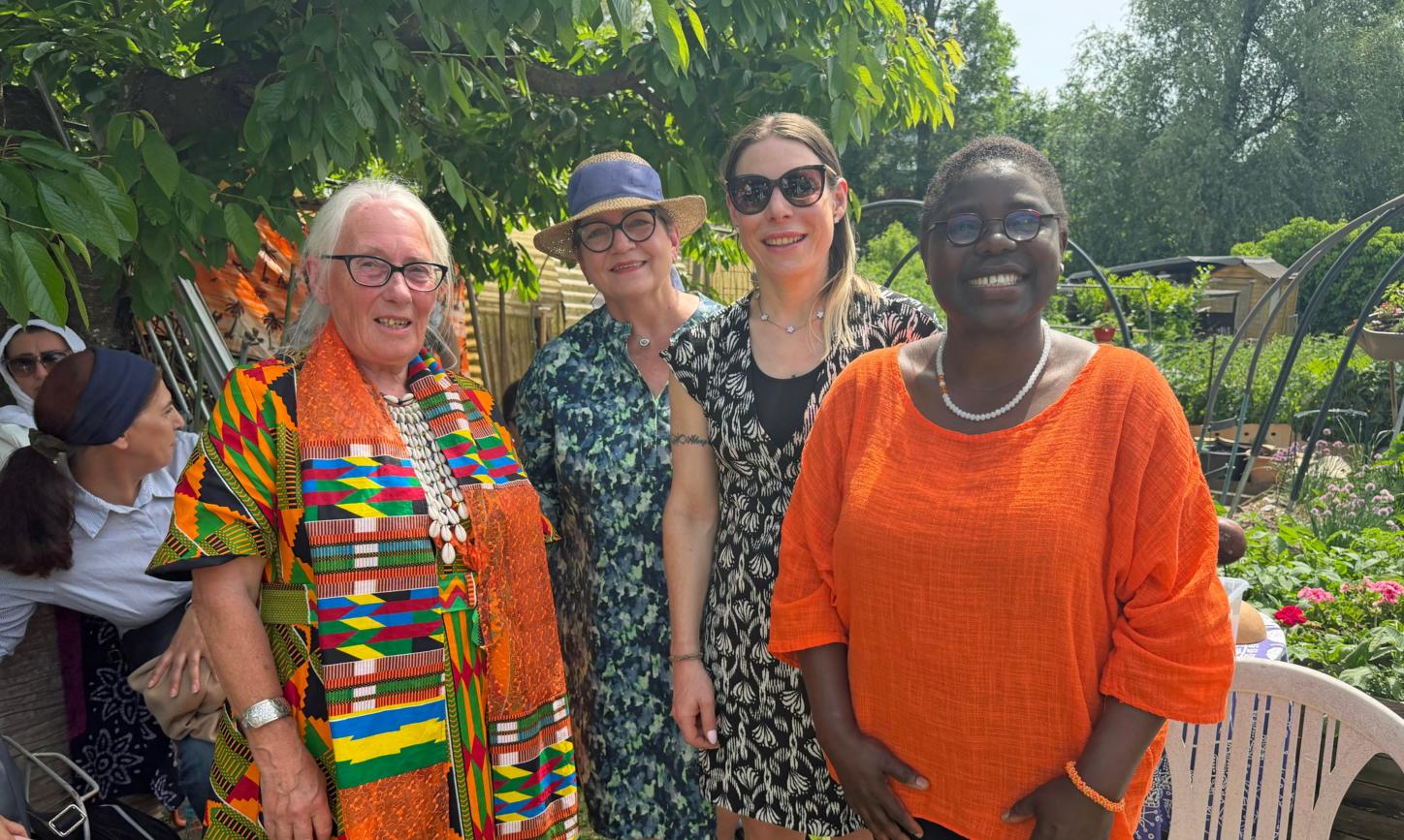 Organisatorinnen des Blind Gardening